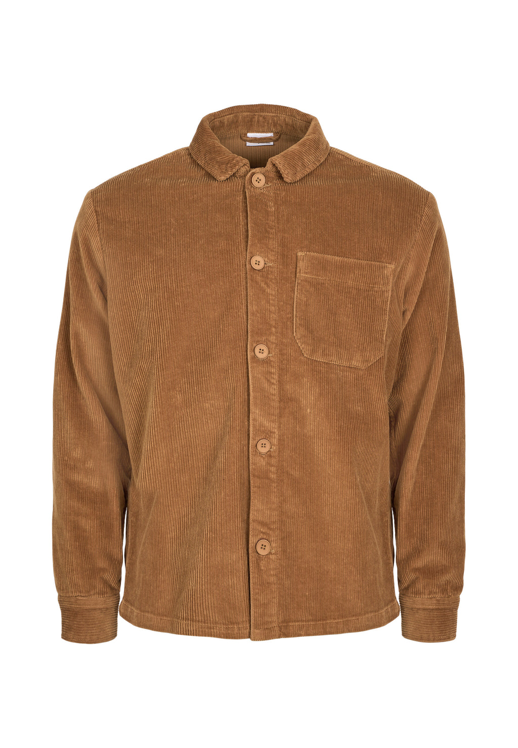 Stretched 8-wales corduroy overshirt - GOTS/Vegan