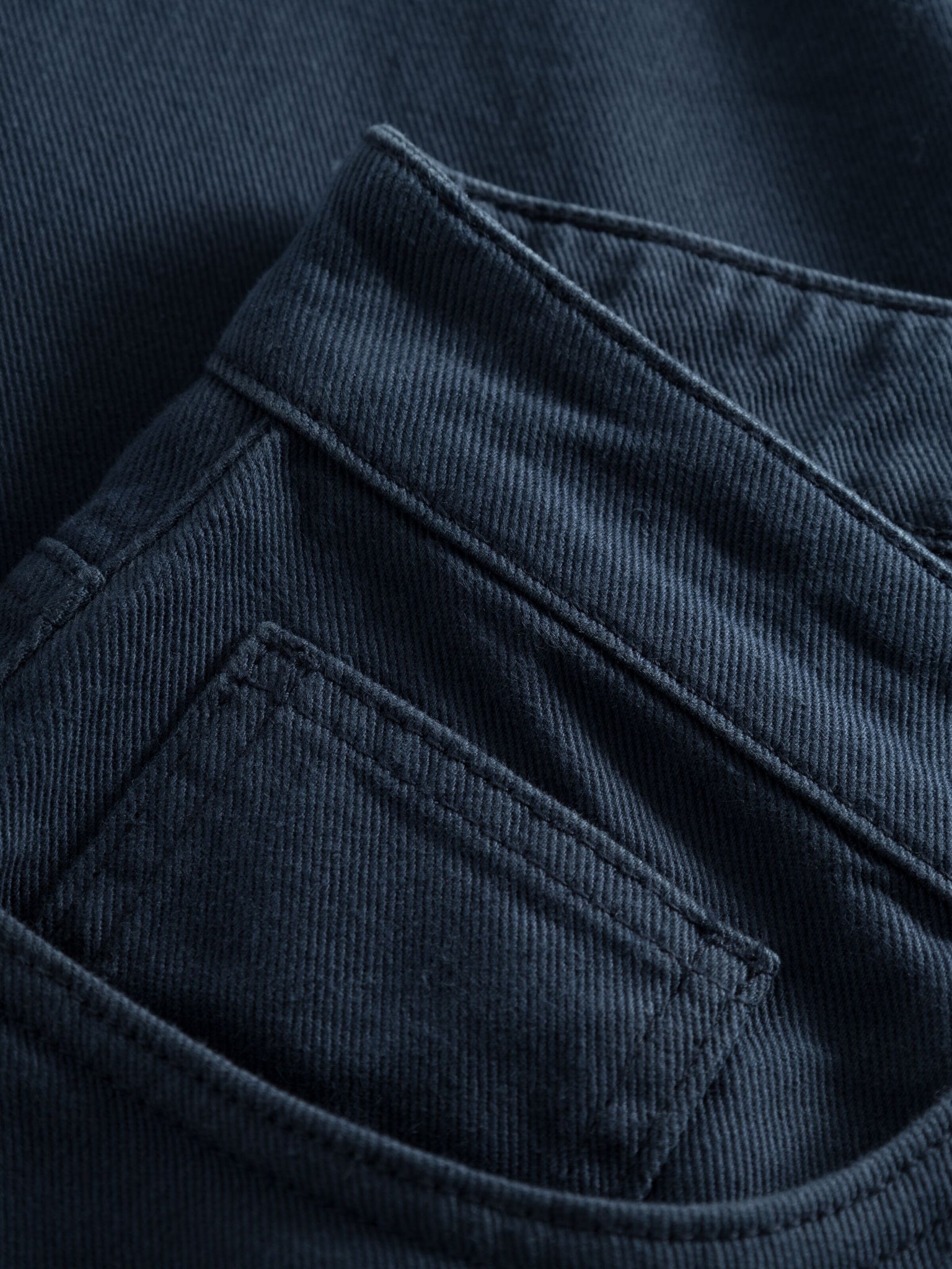 TIM tapered fit twill 5-pocket pants - GOTS/VegaN