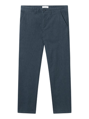 CHUCK regular flannel chino pants - GOTS/Vegan