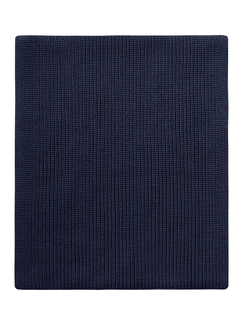 Rib knit scarf - GOTS/Vegan