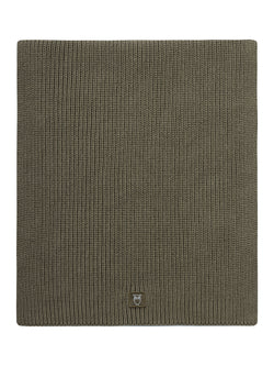 Rib knit scarf - GOTS/Vegan