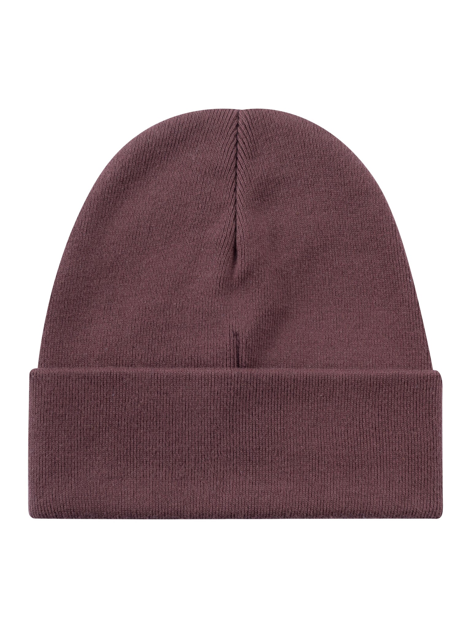 Knitted rib beanie - GOTS/Vegan