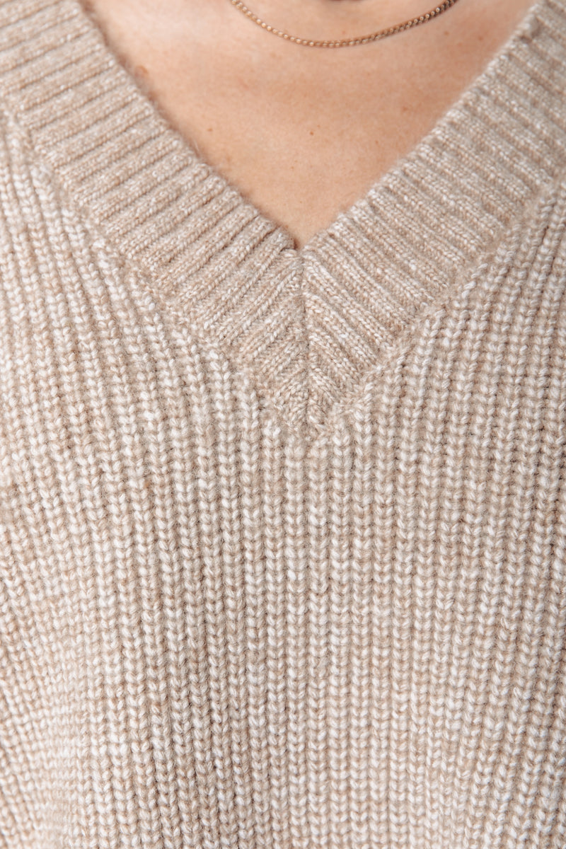 Guusje Knitted V-Neck Sweater