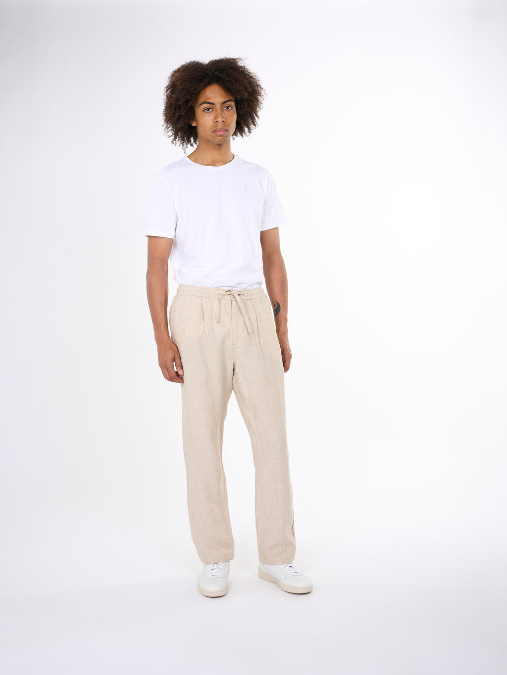 FIG loose linen pants - GOTS/Vegan