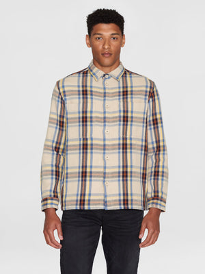 Checked overshirt - GOTS/Vegan