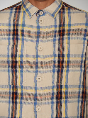 Checked overshirt - GOTS/Vegan