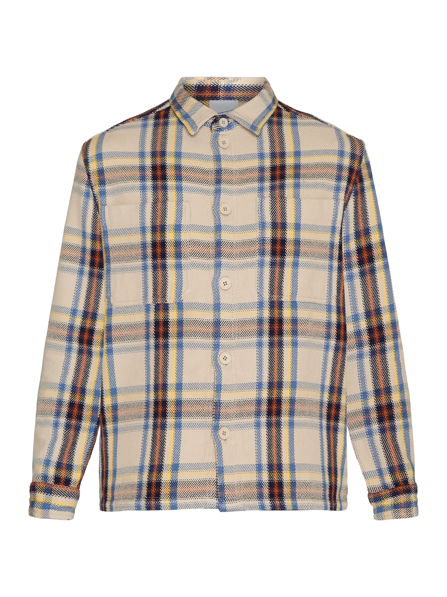 Checked overshirt - GOTS/Vegan