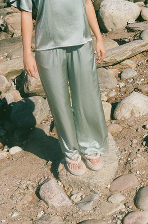 Asaka-M Pants - Mint Green