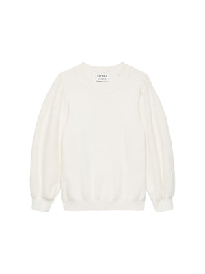 Puffy Sleeve Knit