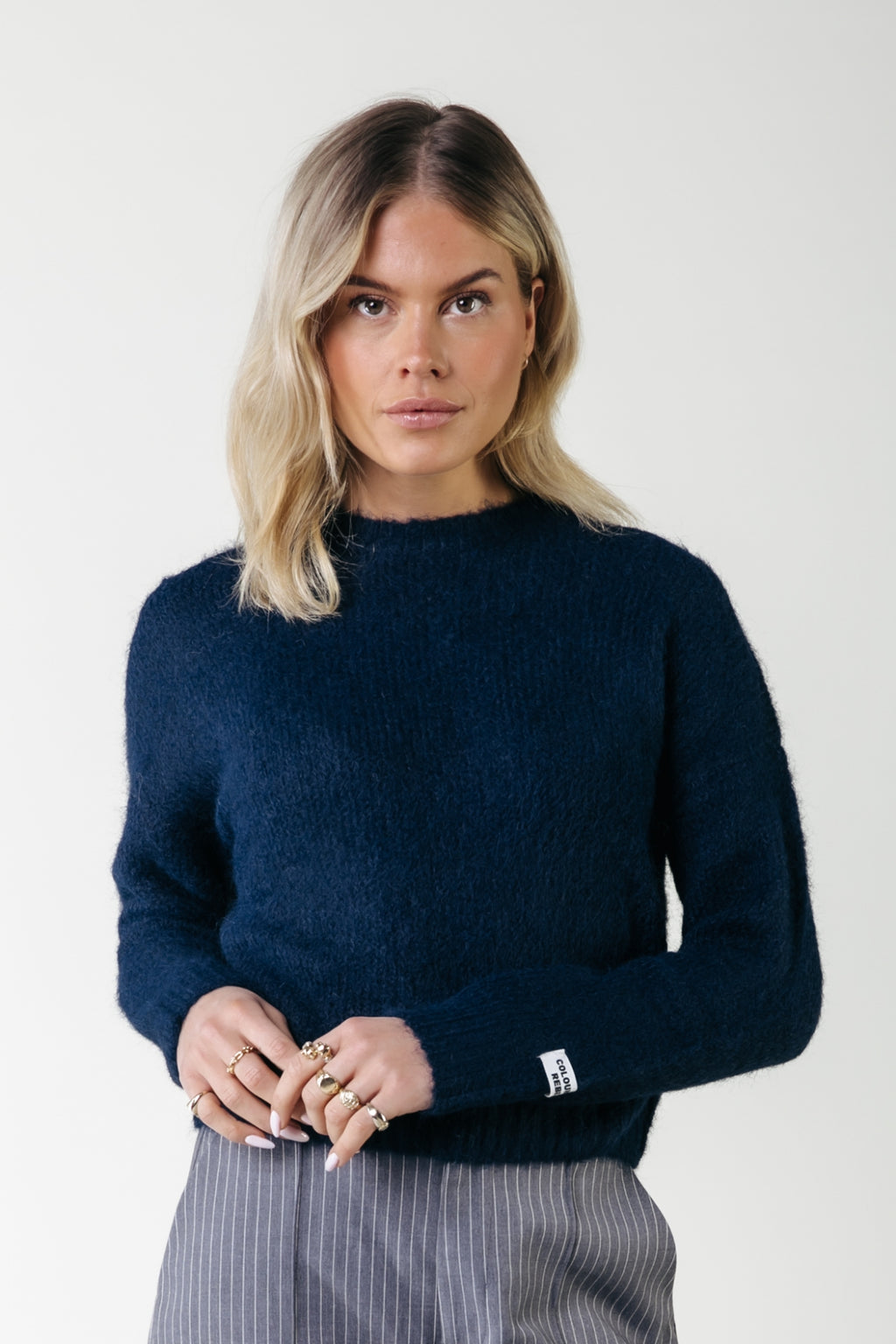 Olivia Crewneck Knitted Sweater