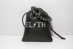 Elith Armband Donker Grijs