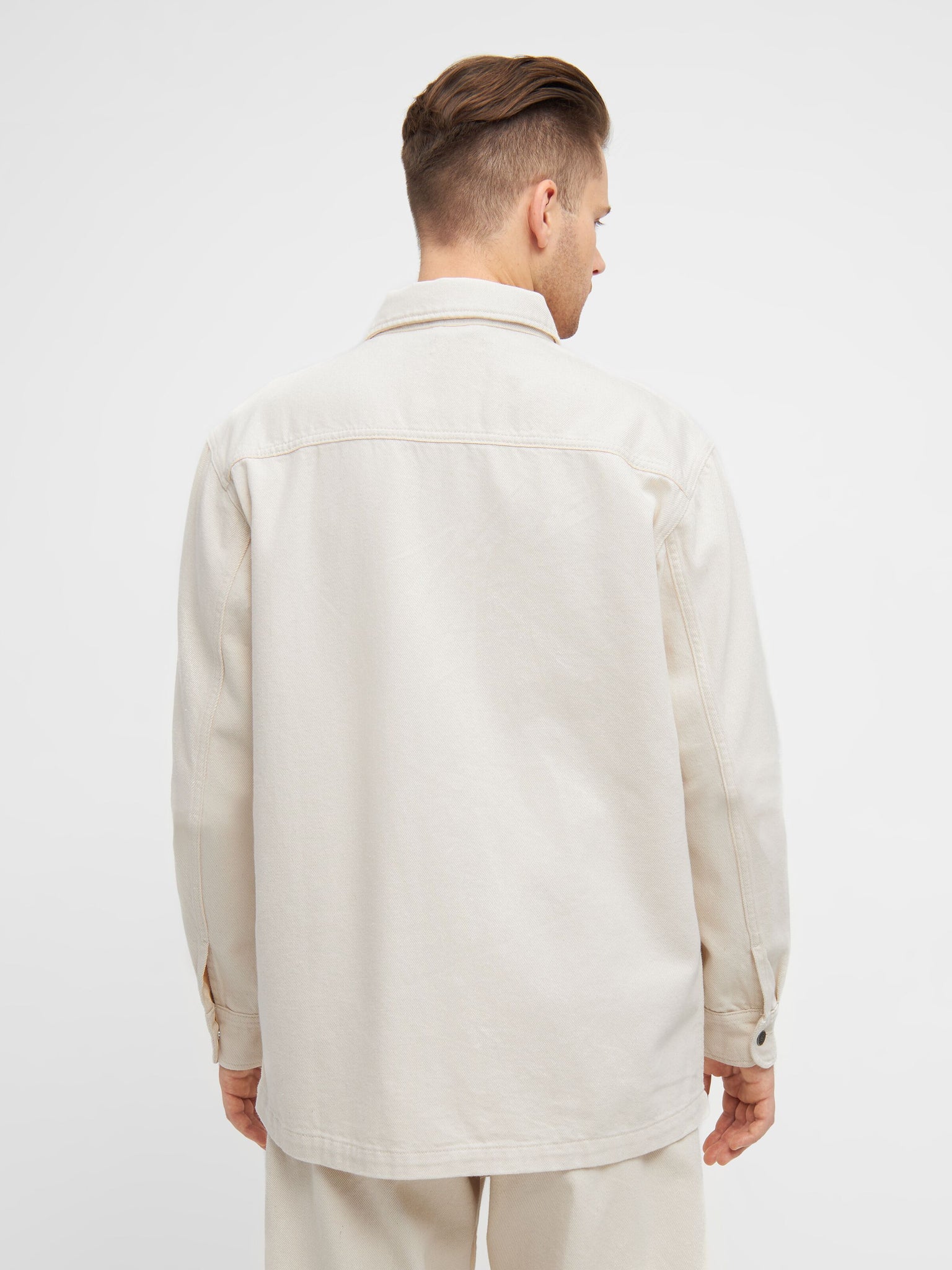 Heavy twill overshirt - GOTS/Vegan