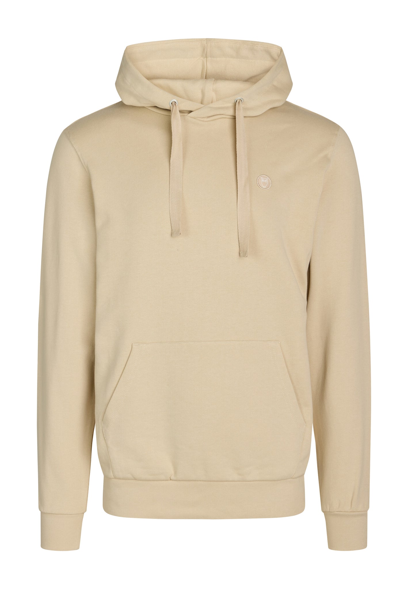 Hood basic badge sweat - GOTS/Vegan