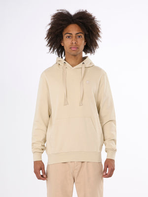 Hood basic badge sweat - GOTS/Vegan