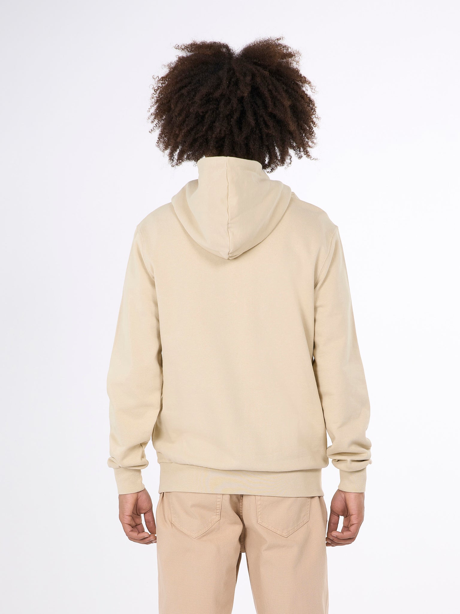 Hood basic badge sweat - GOTS/Vegan