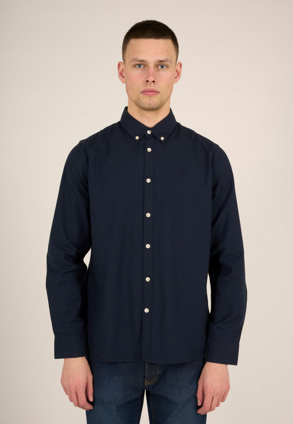 Small owl oxford custom tailored shirt