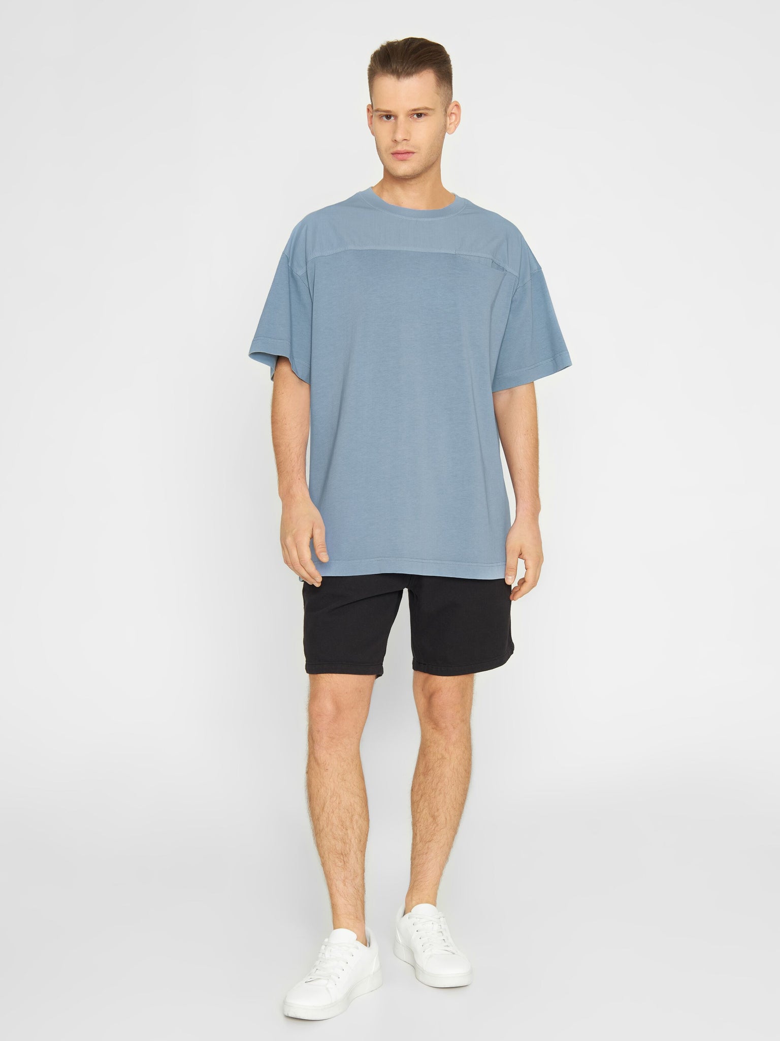 Garment dyed loose t-shirt - GOTS/Vegan